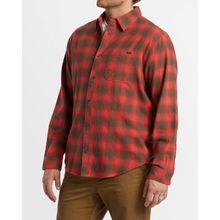 Camisa Para Hombre Manga Larga Coastline Flannel Rojo Billabong