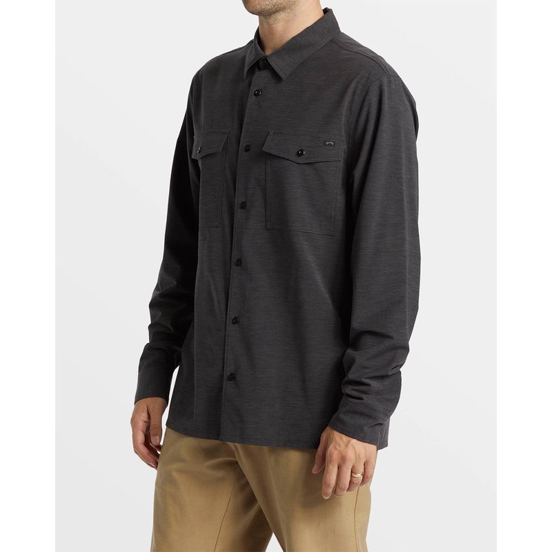 Camisa-Para-Hombre-Manga-Larga-Surftrek-LS-Negro-Billabong