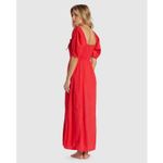 Vestido-Para-Mujer--Burning-Love--Maxi-Rojo-Billabong