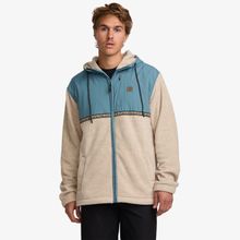 Polerón Para Hombre Boundary Lite Zip Celeste Billabong