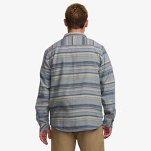 Camisa Para Hombre Manga Larga Coastline Flannel Celeste Billabong