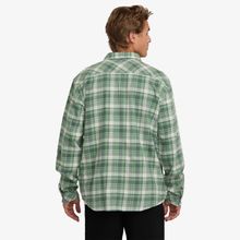 Camisa Para Hombre Manga Larga Coastline Flannel Verde Billabong
