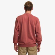 Polerón Para Hombre Wave Washed Crew Rojo Billabong