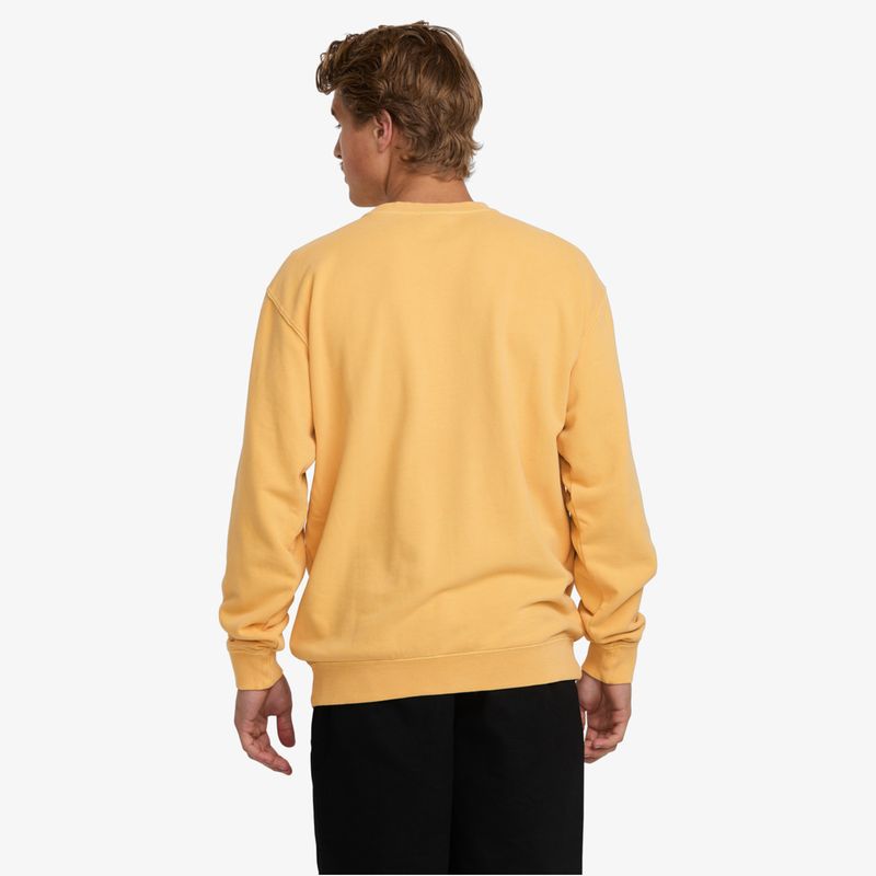 Poleron-Para-Hombre-Wave-Washed-Crew-Amarillo-Billabong