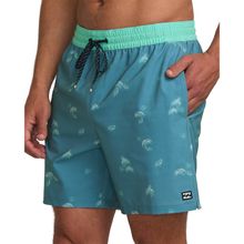 Ropa de Baño Para Hombre Sundays LB Celeste Billabong