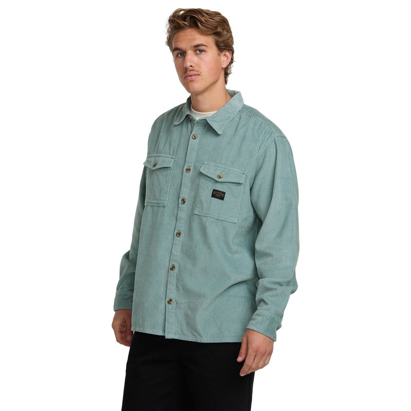 Camisa-Para-Hombre-Manga-Larga-Bong-Days-Celeste-Billabong