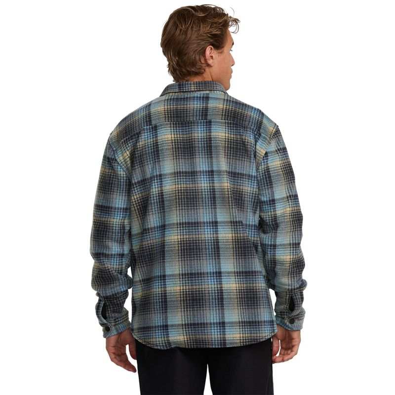 Camisa-Para-Hombre-Manga-Larga-Furnace-Flannel-Negro-Billabong