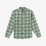 Camisa-Para-Hombre-Manga-Larga-Coastline-Flannel-Verde-Billabong