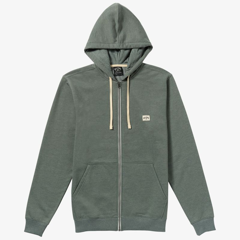 Poleron-Para-Hombre-All-Day-Zip-Verde-Billabong