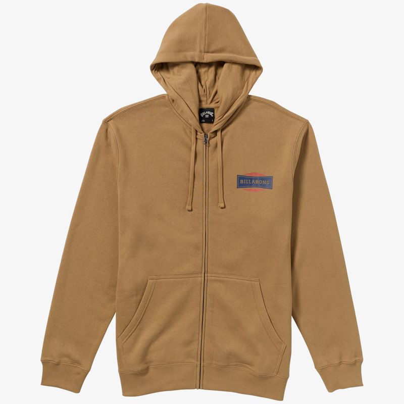 Poleron-Para-Hombre-Short-Sands-Zip-Marron-Billabong