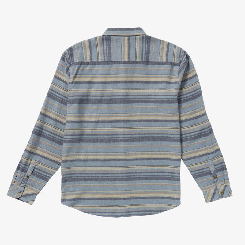 Camisa-Para-Hombre-Manga-Larga-Coastline-Flannel-Celeste-Billabong