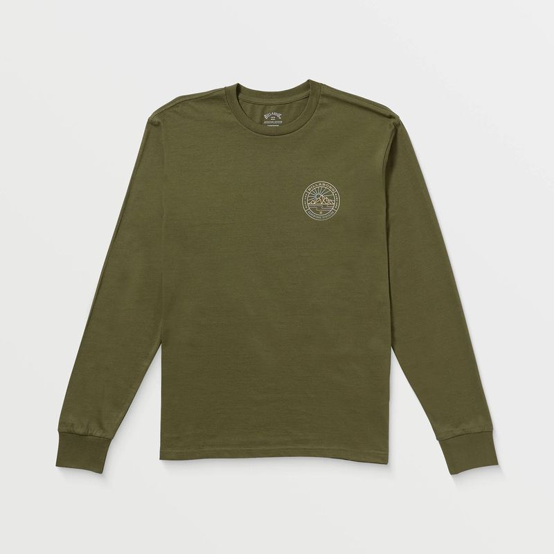 Polo-Para-Hombre-Manga-Larga-Rockies-A-Div-Verde-Billabong