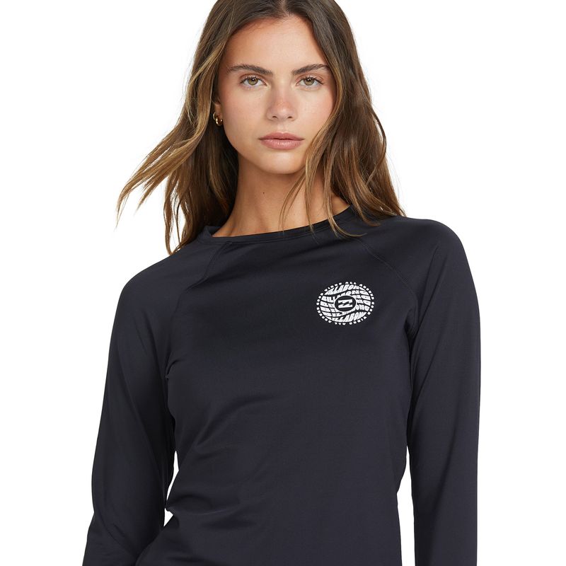 Lycra-Para-Mujer-Manga-Larga-Sol-Searcher-Rg-Negro-Billabong