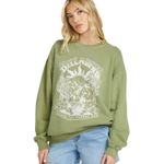 Poleron-Para-Mujer-Ride-In-Crew-Verde-Billabong