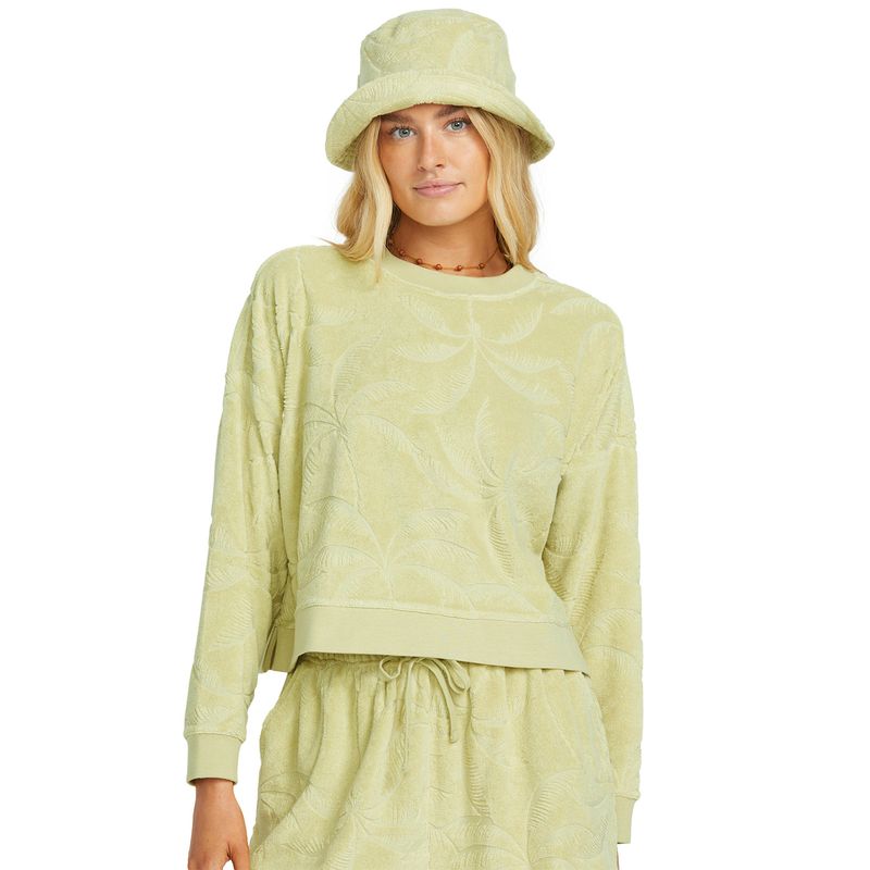 Poleron-Para-Mujer-Sun-Tempo-Crew-Verde-Billabong