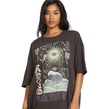 Polo Básico Para Mujer Swell Trip Negro Billabong