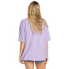 Polo Básico Para Mujer Goes Around Here Morado Billabong