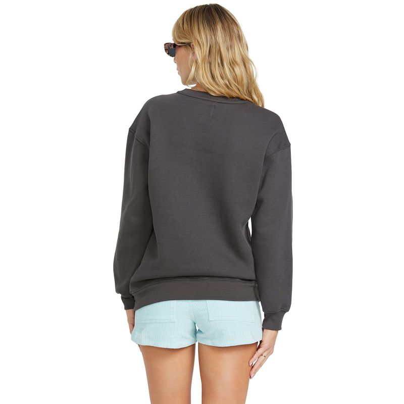 Poleron-Para-Mujer-Palm-Classics-Crew-Negro-Billabong