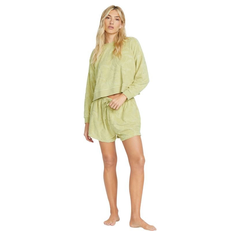 Poleron-Para-Mujer-Sun-Tempo-Crew-Verde-Billabong