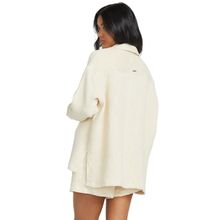 Casaca Para Mujer So Cozy Shacket Blanco Billabong