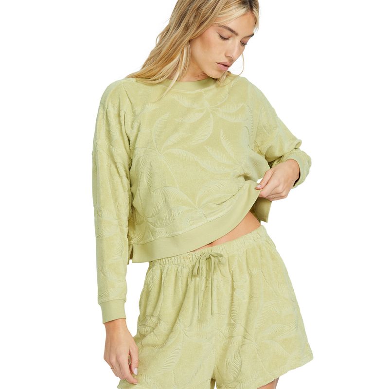 Poleron-Para-Mujer-Sun-Tempo-Crew-Verde-Billabong