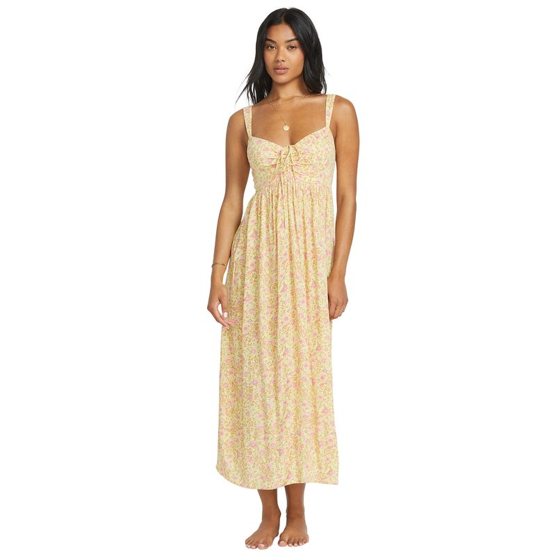 Vestido-Para-Mujer-So-Dreamy-Amarillo-Billabong