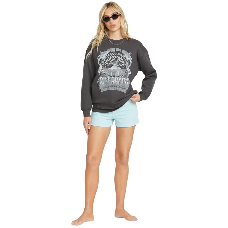 Poleron-Para-Mujer-Palm-Classics-Crew-Negro-Billabong