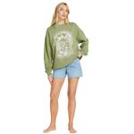 Poleron-Para-Mujer-Ride-In-Crew-Verde-Billabong
