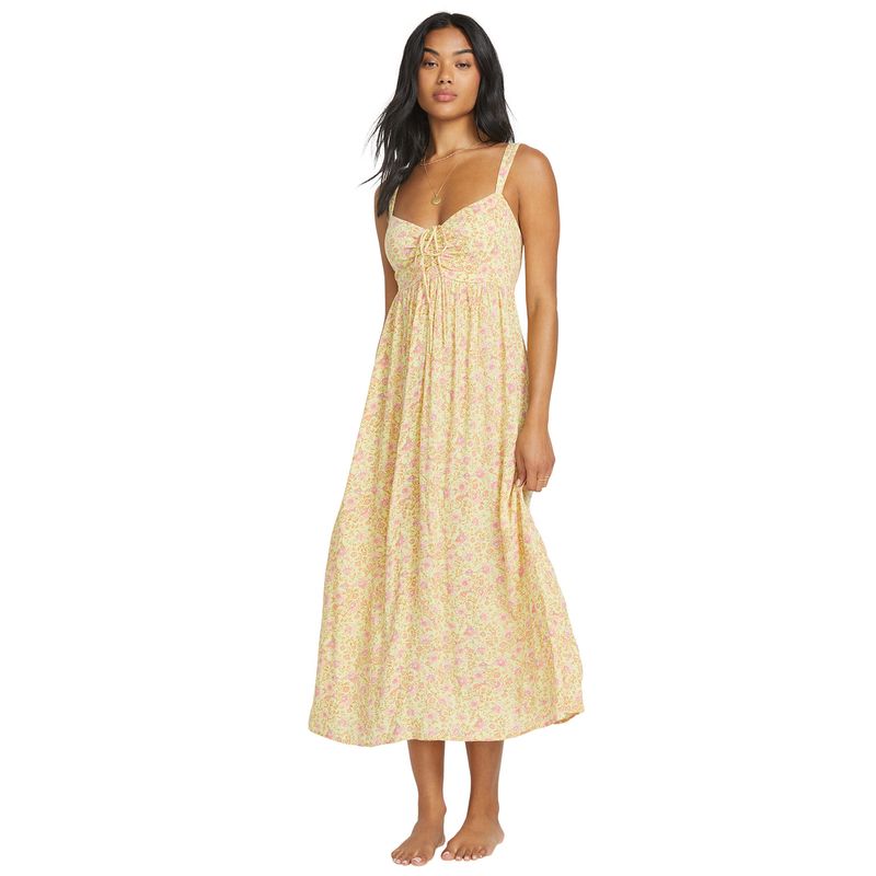 Vestido-Para-Mujer-So-Dreamy-Amarillo-Billabong
