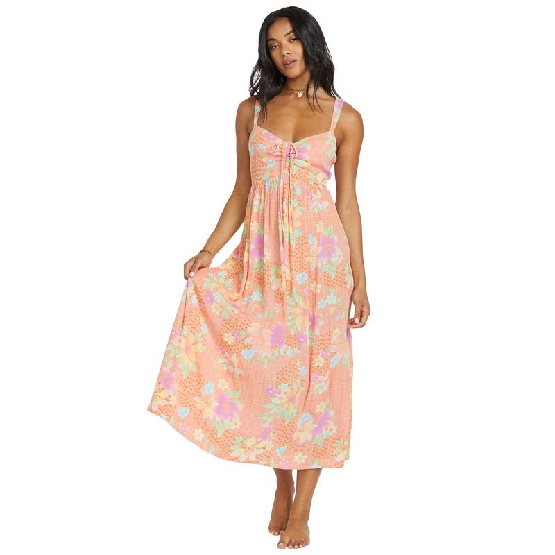 Vestido-Para-Mujer-So-Dreamy-Rosado-Billabong