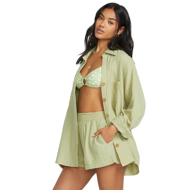 Blusa-Para-Mujer-Swell-Verde-Billabong