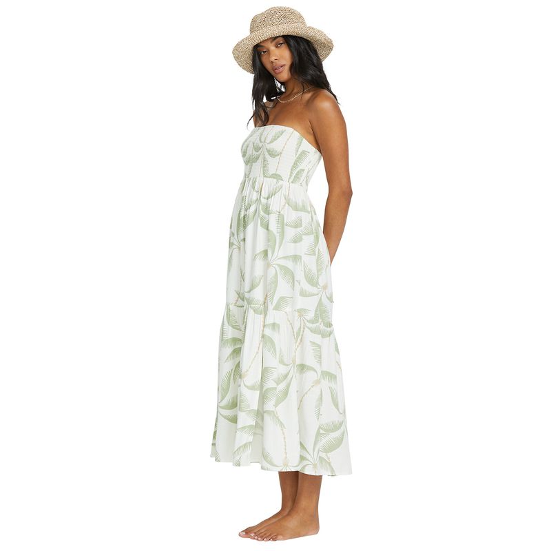 Vestido-Para-Mujer-Tropical-Haze-Blanco-Billabong
