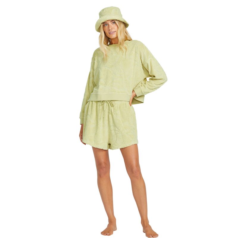 Poleron-Para-Mujer-Sun-Tempo-Crew-Verde-Billabong