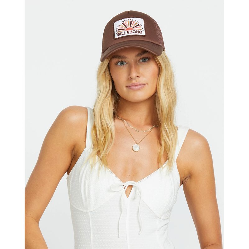 Gorro-Para-Mujer-Across-Waves-Hat-Marron-Billabong