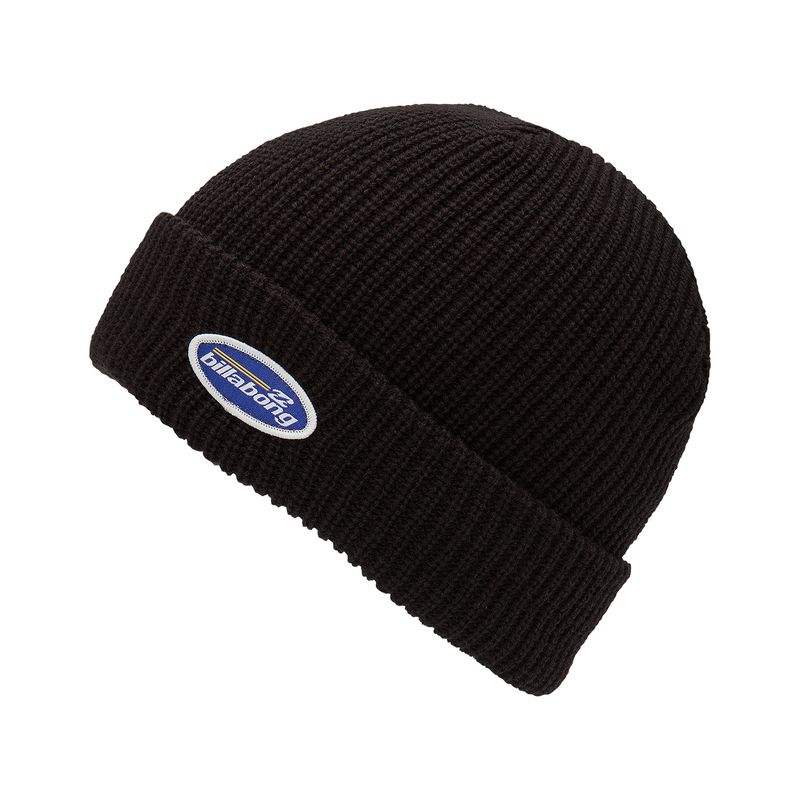 Chullo-Para-Hombre-Bad-Dog-Beanie-Negro-Billabong