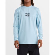 Lycra Para Hombre Manga Larga All Day Wave LF Celeste Billabong