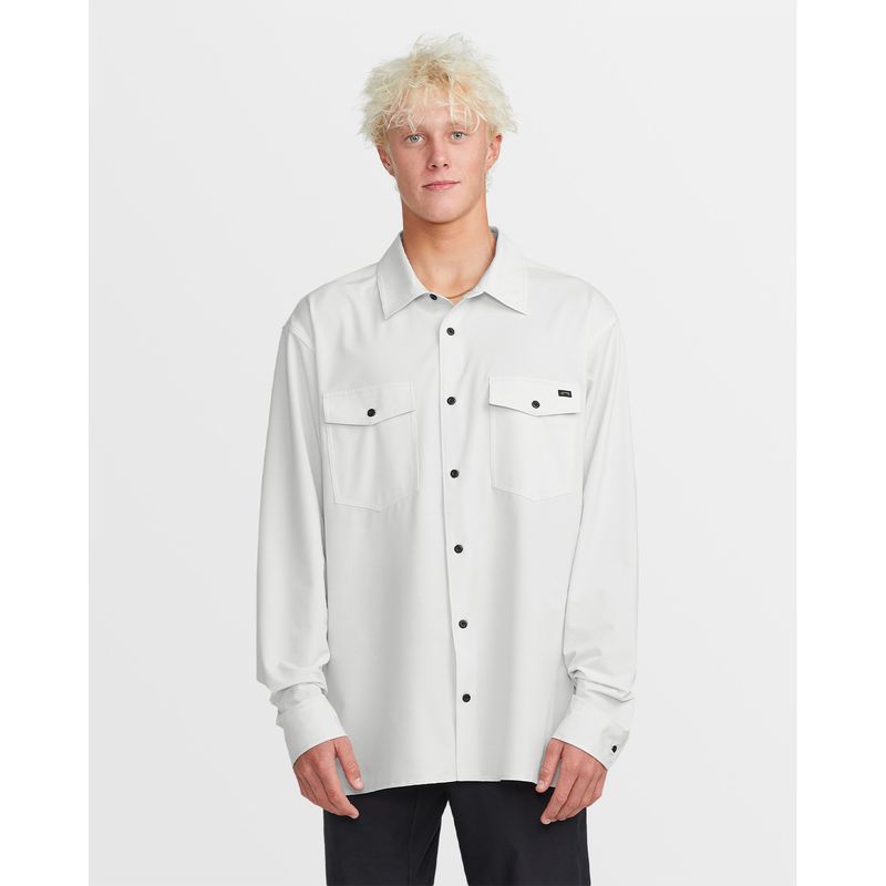 Camisa-Para-Hombre-Manga-Larga-Surftrek-Transit-Gris-Billabong