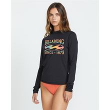 Lycra Para Mujer Manga Larga Core Loose Fit Negro Billabong