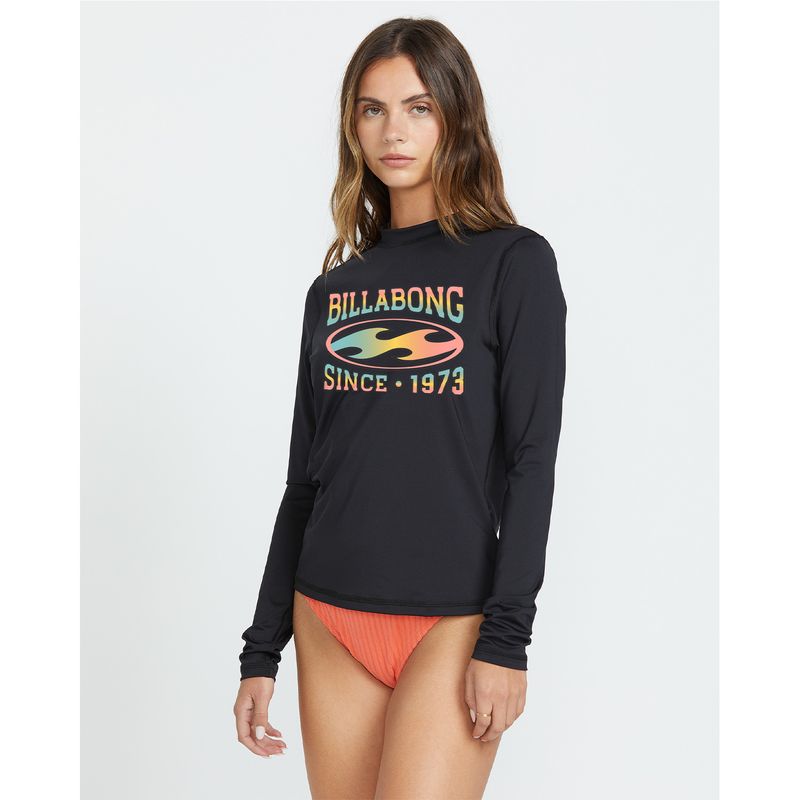 Lycra-Para-Mujer-Manga-Larga-Core-Loose-Fit-Negro-Billabong