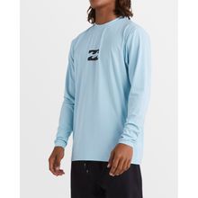 Lycra Para Hombre Manga Larga All Day Wave LF Celeste Billabong