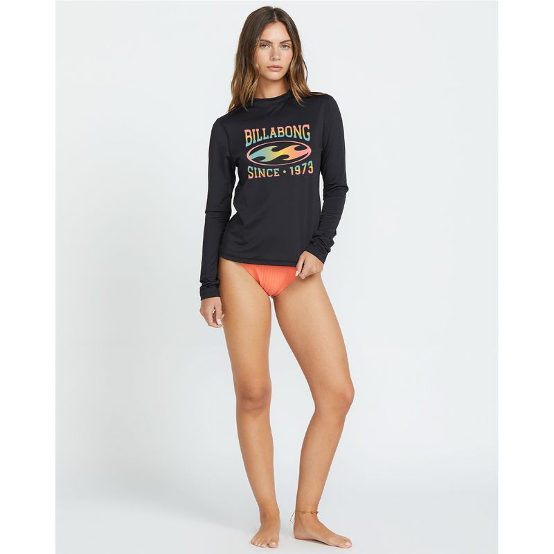 Lycra-Para-Mujer-Manga-Larga-Core-Loose-Fit-Negro-Billabong