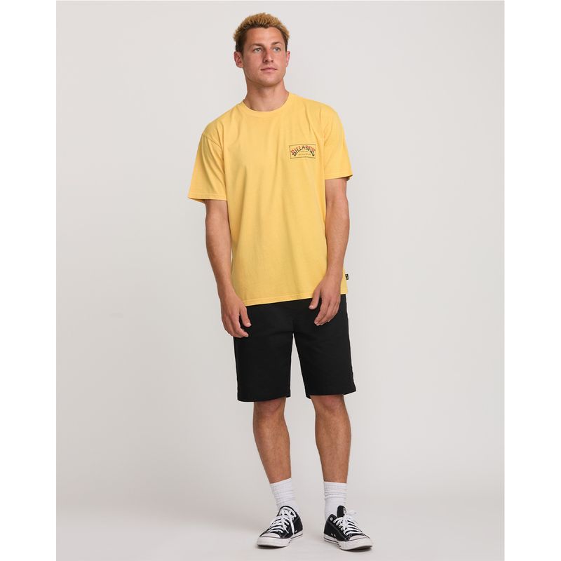 Polo-Para-Hombre-Original-Arch-Amarillo-Billabong
