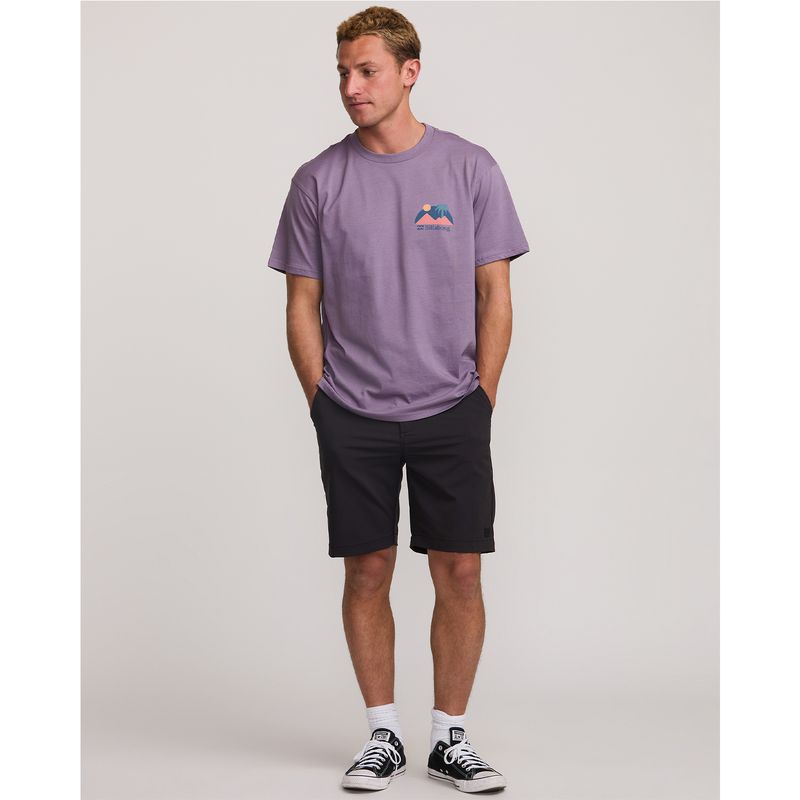 Polo-Para-Hombre-Sun-Down-Morado-Billabong