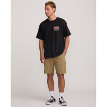 Polo Para Hombre Built To Last Negro Billabong