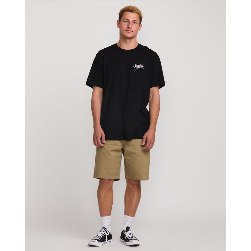 Polo-Para-Hombre-Orbit-Arch-Negro-Billabong