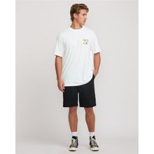 Polo Para Hombre Crayon Wave Blanco Billabong