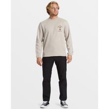 Polera Para Hombre Compass Crew Beige Billabong