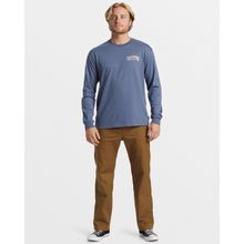 Polo Para Hombre Manga Larga Theme Arch Azul Billabong