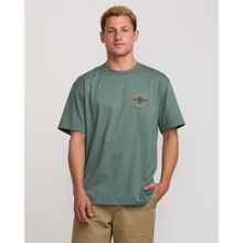 Polo Para Hombre Rotor Diamond Verde Billabong