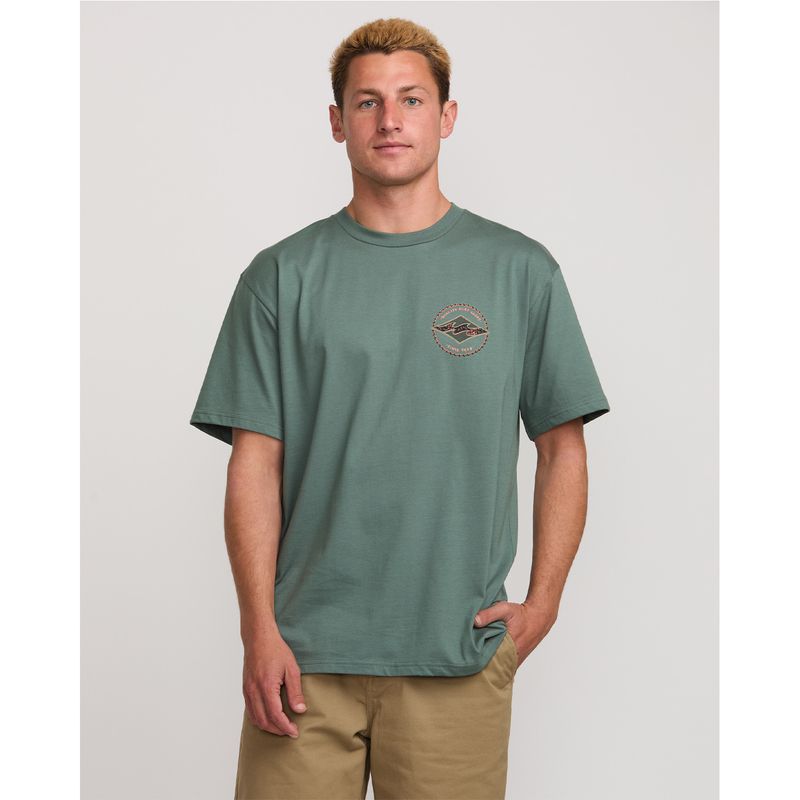 Polo-Para-Hombre-Rotor-Diamond-Verde-Billabong
